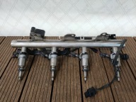 VW SCIROCCO III 08-17 2.0 TSI Rampe injection + Injecteurs 06J133317AB KPL