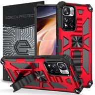 ETUI PANCERNE CASE OBUDOWA + SZKŁO SZYBKA do REDMI NOTE 11 PRO / 11 PRO 5G