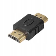 Adapter HDMI (m) - HDMI (m) łącznik beczka