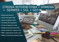 STRONA INTERNETOWA WWW RWD | PANEL CMS | SERWER 5GB | DOMENA | LOGO | SEO