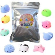 MOCHI SQUISHY FIDGET PUSH POP IT 9 db-os meglepetés tasak