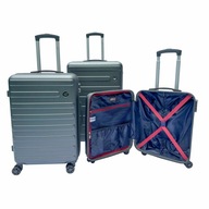 Sada kufrov 3v1 Cestovný + kabínový kufor S M XL