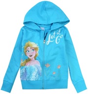 BLUZA DZIEWCZĘCA KAPTUR Elsa FROZEN 128 R005D