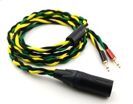 Ručne vyrobený vyvážený kábel pre HIFIMAN ANANDA varianty, konektor XLR 4
