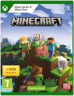 Minecraft +3500 monet XBOX ONE / SERIES X / Polska wersja Blu-ray NOWA GRA