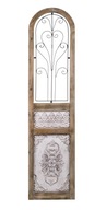 Veľká drevená dekorácia na stenu Nástenný panel oblúk