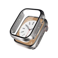 Etui + Szkło Apple Watch 4/5/6/SE 40mm Starlight