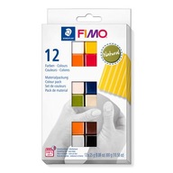 Zestaw FIMO soft Natural 12 kolorów 12x25g