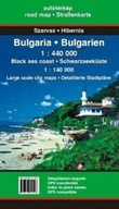 BUŁGARIA 1:440000 MAPA SAMOCHODOWA PRACA ZBIOROWA