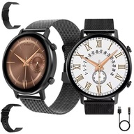 ZEGAREK SPORTOWY SMARTWATCH SMARTBAND OPASKA SPORTOWA AMOLED MENU POLSKIE