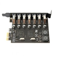 Karta adaptéra PCIE na USB 3.0 Hub 5 Gb/s Plast