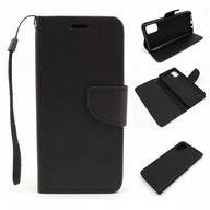Etui Fancy Diary do Samsung Galaxy A51 A515 czarne Case Pokrowiec
