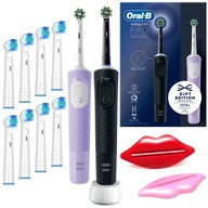 Elektrická zubná kefka Oral-B Vitality Pro D103 čierna fialová