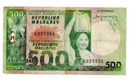 500 Francs 1974r.Madagaskar