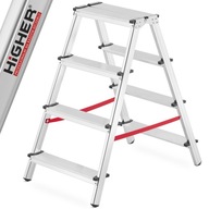 HIGHER rebrík domáci obojstranný rebrík 2x4
