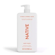 NATIVE Body Wash Citrus & Herbal Musk 1,06 l - Żel pod prysznic