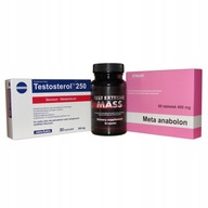 Test Extreme + Meta + Testosterol na hmotnosť a silu beta sitosterol steroly