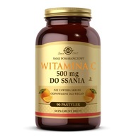 Vitamín c na cmúľanie 500mg pomarančová príchuť 90 pastiliek