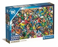 Clementoni Puzzle Compact DC Comics Liga spravodlivých (Jus) 1000 dielikov.