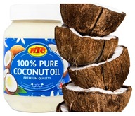 Kozmetický kokosový olej na telo tváre vlasov 100% prírodný balzam 0.5l