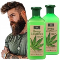 Šampón pre mužov prírodný + Kondicionér CBD KONOPNY pre rast vlasov