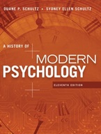 A History of Modern Psychology Schultz Duane