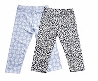 PRIMARK 2PAK legginsy rybaczki 128 cm 7-8 lat