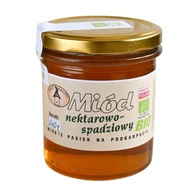 MIÓD NEKTAROWO SPADZIOWY BIO, EKOLOGICZNY 440g