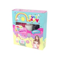 SLIME Kreatívna sada Hračka pre deti Február SLIME DIYTubi Jelly 3farby