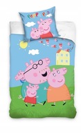 DOJČENSKÉ BAVLNENÉ OBLIEČKY DO POSTIEĽKY 100 X 135 CM PRASIATKO PEPPA PIG