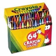 Voskové pastelky 64 farieb Crayola