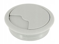 PRIECHODKA NA KÁBLE PRE STOLY FI 60 SIVÁ POPOLAVÁ