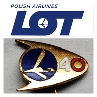 LOT SLOVAK AIRLINES odznak pin letecké spoločnosti 40