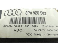 dials clock dials display A3 8P LIFT 08-12R 2.0 TDI CFG 8P0920983