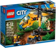 Lego City 60158 - Helikopter transportowy - Dżungla