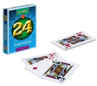 Gra karciana klasyczna talia 24 karty Alexander