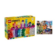 LEGO CLASSIC '11035 - Kreatívne domy + KATALÓG LEGO 2024