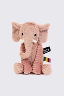 Plyšový růžový slůně Les Déglingos 26 cm