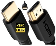 Kabel CERTIFIED HDMI CABLE 4K HDMI SOLIDNY ULTRAHD Przewód HDMI do TV MOCNY