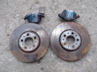SEAT IBIZA IV 08R 1.6 TDI discs plates front KOMPLET