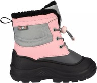 Śniegowce dziecięce buty zimowe ocieplane WINTER-GRIP Snow Flake 34