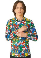 MALUDEK OPPOSUITS KOSZULA TATA SYN SUPER MARIO 146-152 12 L