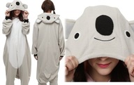 KOALA KOMBINEZON PIŻAMA KIGURUMI ONESIE 110