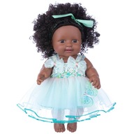 12in Reborn Baby Dolls Black Skin African Girls