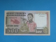 Madagaskar Banknot 500 Francs A 1983 UNC P-67a