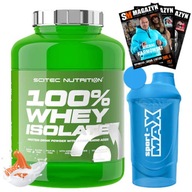 SCITEC 100% WHEY ISOLATE 2000 g IZOLÁT BIELKOVINY HMOTA SVALY REGENERÁCIA