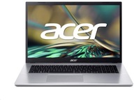 Notebook Acer Aspire 3 17,3 " Intel Core i3 8 GB / 512 GB strieborný