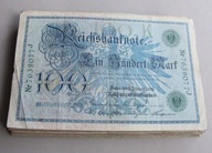 Niemcy - BANKNOTY - 100 Marek 1908 - zestaw 40 sztuk banknotów - PACZKA