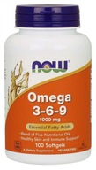 NOW FOODS Omega 3-6-9 (100 kaps.)