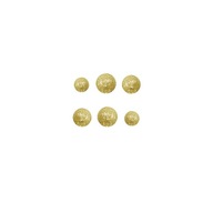 Polystyrénové guličky trblietavé zlaté 20g Titanum